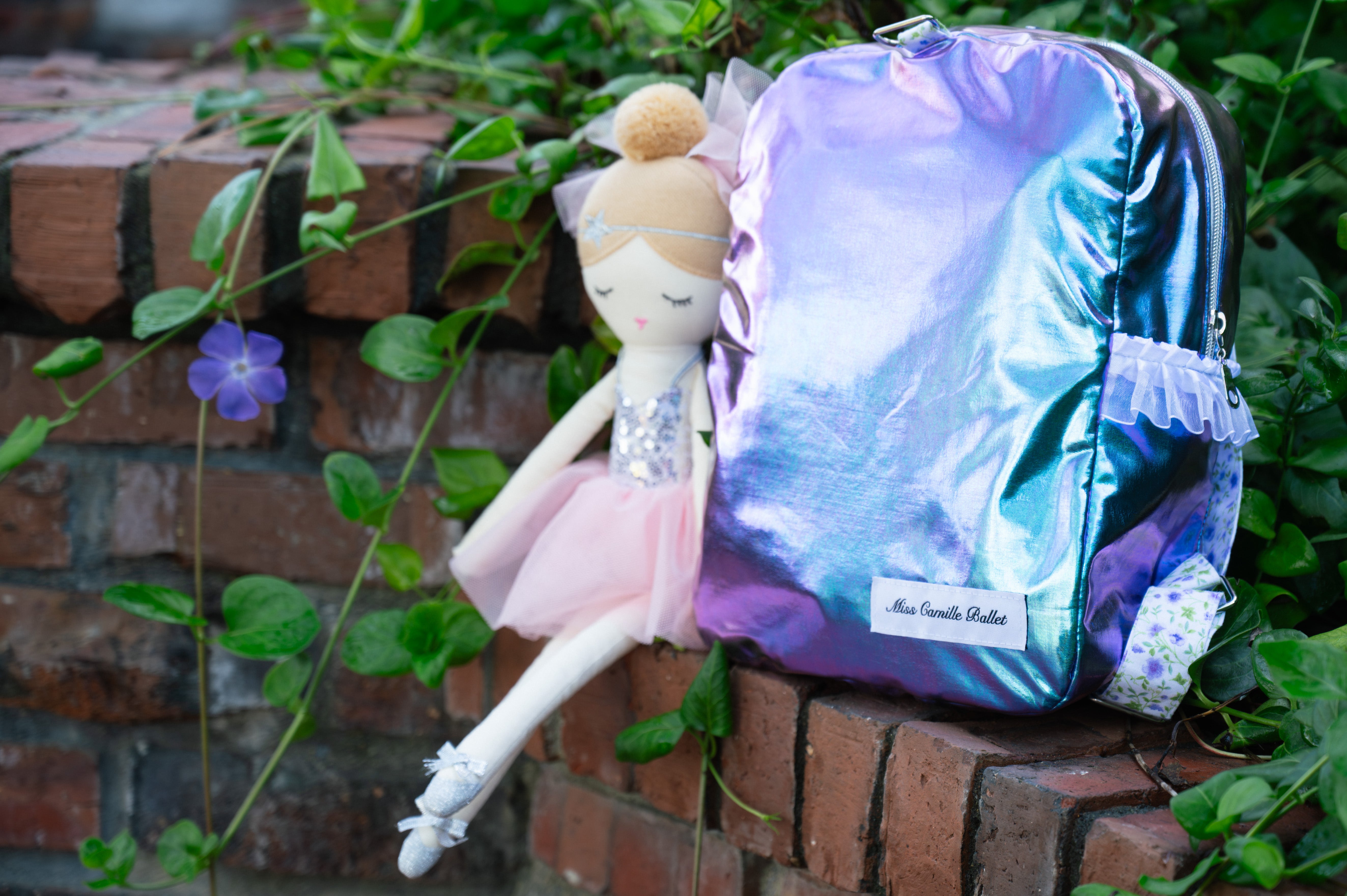 Sac à Dos & Poupée — Violet