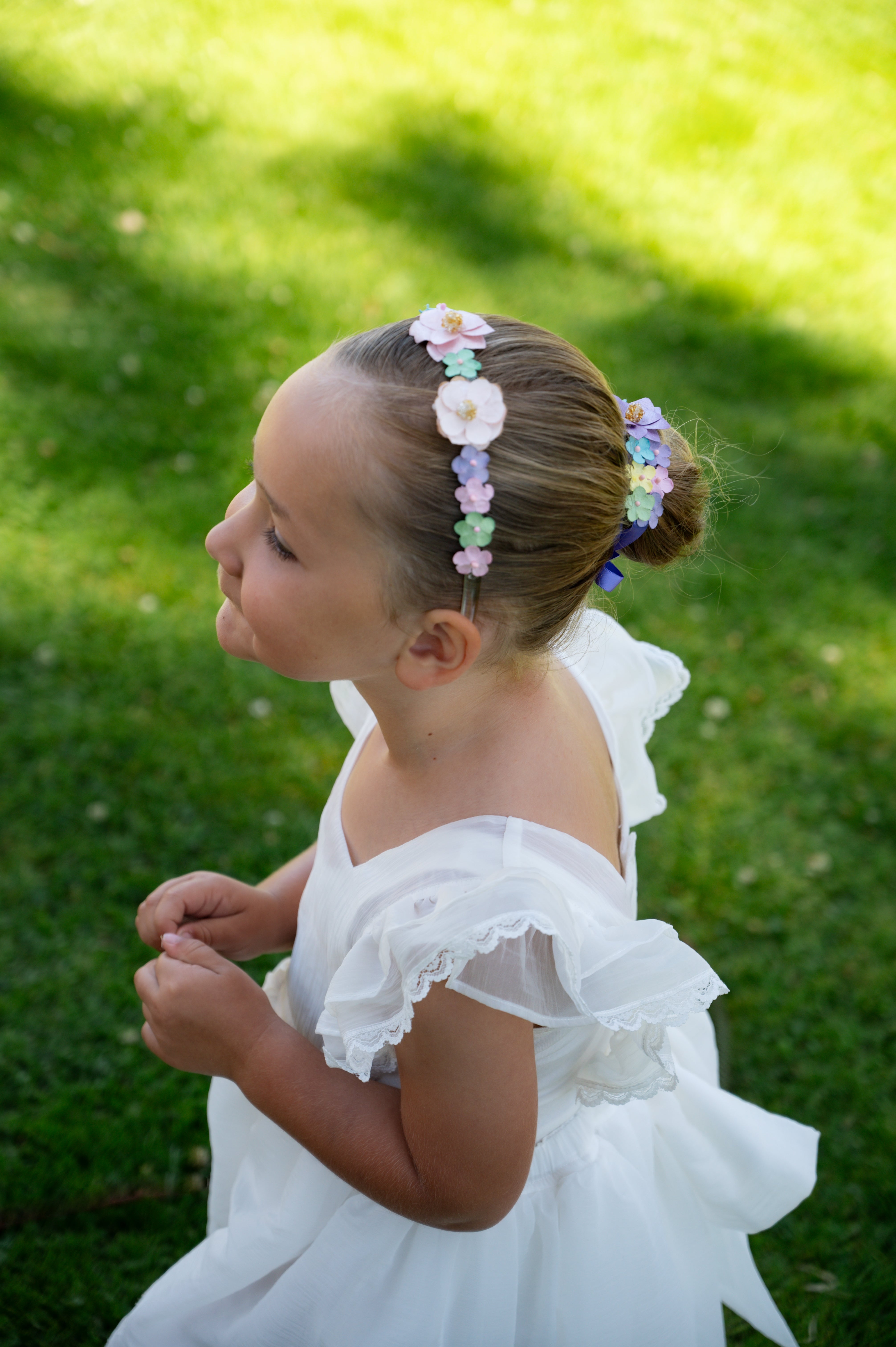 Accessoire pour chignon de danseuse – Violet