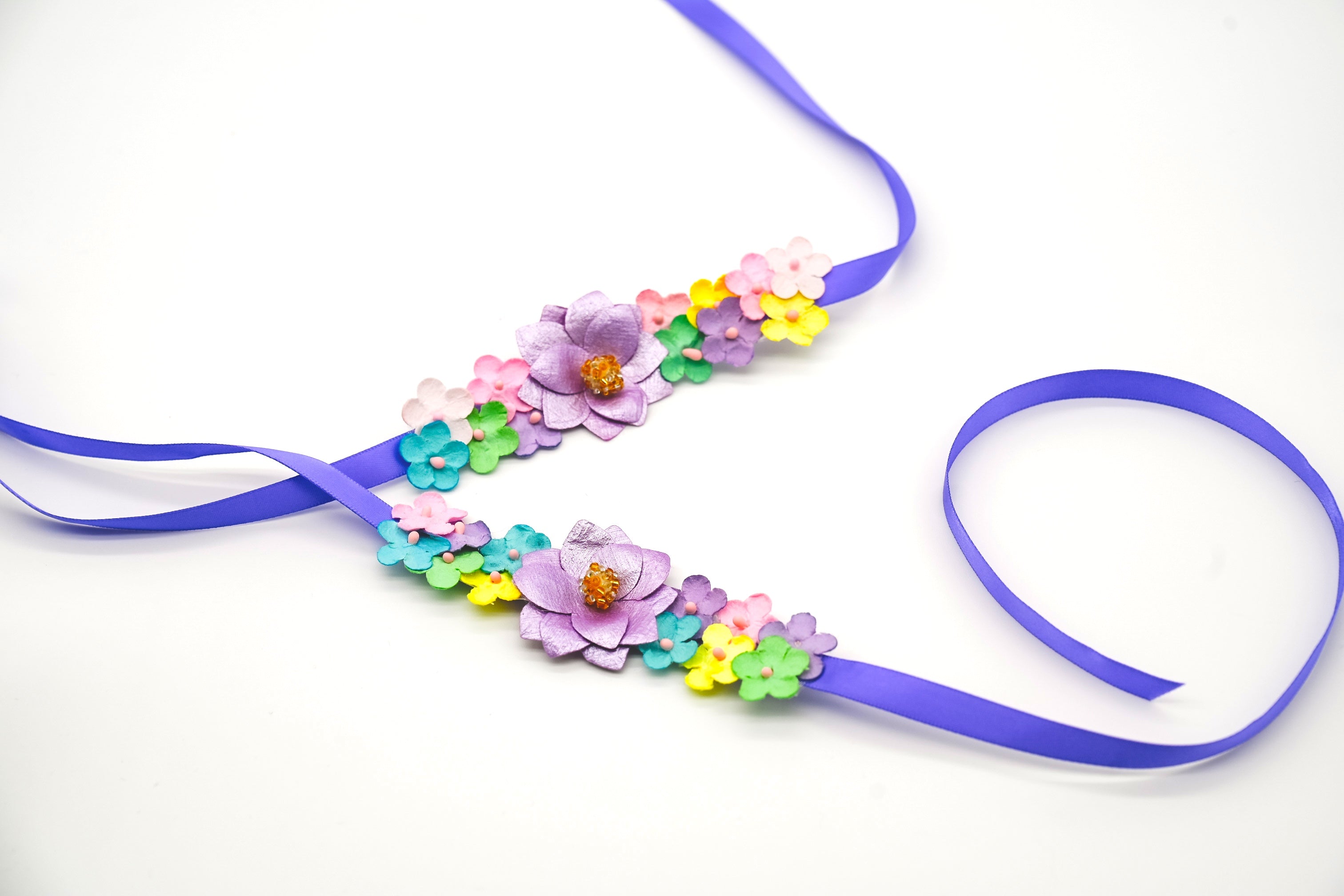 Accessoire pour chignon de danseuse – Violet
